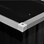 Abri de Jardin Métal Anthracite 257x298 cm - 7,6 m² - Acier Galvanisé – Image 9