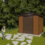 Abri de Jardin Métal Yardmaster 4,2 m² - Aspect Bois - Sans Déclaration de Travaux – Image 2