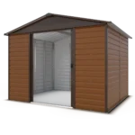 Abri de Jardin Métal Yardmaster 2,3 m² - Aspect Bois - Sans Déclaration – Image 3