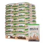 Granulés de Bois HELIOS Haute Performance - Palette 975kg (65 sacs)