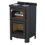 Poêle à Bois Cuisinière ETNA Pramoda 14 kW - Four et Plaques Fonte – Image 3