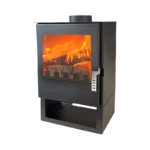 Poêle à Bois Compact ETNA Pamello 5 kW - Triple Combustion – Image 3
