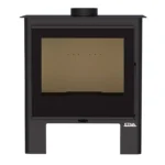 Poêle à Bois Panoramique ETNA Shiva 10 kW - 3 Vitres - Bûches 56 cm – Image 5