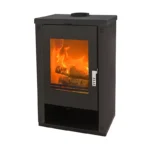Poêle à Bois ETNA Tixio 9 kW - Triple Combustion et Range-bûches – Image 3