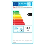 Poêle à Bois Fonte La Nordica Isotta Con Cerchi 16 - 11,9 kW avec Plaque de Cuisson – Image 5