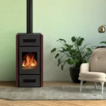Poêle à Bois Ventilé Stove Italia Romana 8 kW - Télécommande et Thermobéton – Image 3