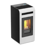 Poêle à Granulés Canalisable ETNA Luxe Cayenne 14 kW Gris - 2 Sorties Indépendantes – Image 6