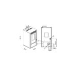 Poêle à Granulés Étanche ETNA Vittoria Plus 14 kW Bordeaux - Autonomie 34h – Image 6