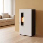 Poêle à Granulés Extra Plat ETNA Mini 5 kW - Sortie Dessus ou Arrière